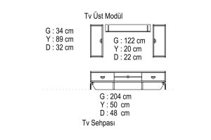 Tiamo TV Ünitesi - Görsel 4